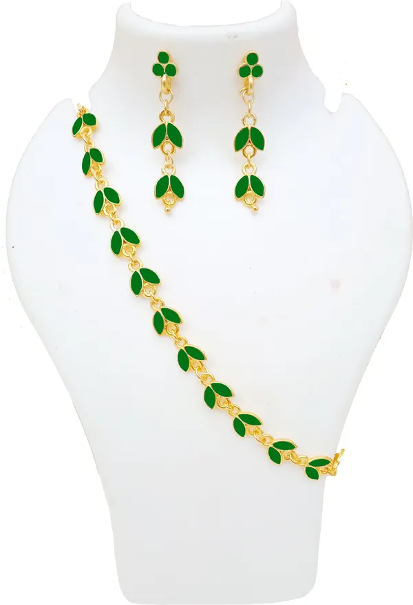 Assamese_Traditional_Green_Jewellery_Golpota_Choker_Set_For_Women